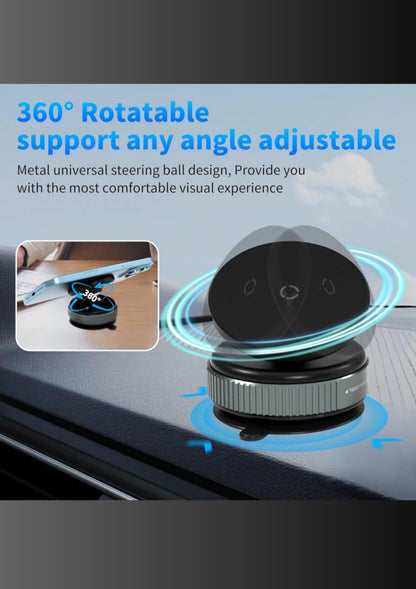 360 Degree Vaccum Magnetic Phones Holder